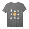 Entzückendes Tier-Yoga Schaf T-Shirt - Süßes Yoga-Kleidungsgeschenk für Yoga-Liebhaber, Lehrer, Kinder & Erwachsene
