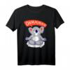 Ohmmm Yoga Koala T-Shirt – Lustiges Comic Style Design für Entspannung, Meditation & als Geschenk zu Weihnachten oder Geburtstag