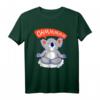 Ohmmm Yoga Koala T-Shirt – Lustiges Comic Style Design für Entspannung, Meditation & als Geschenk zu Weihnachten oder Geburtstag