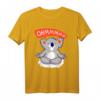 Ohmmm Yoga Koala T-Shirt – Lustiges Comic Style Design für Entspannung, Meditation & als Geschenk zu Weihnachten oder Geburtstag