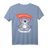 Ohmmm Yoga Koala T-Shirt – Lustiges Comic Style Design für Entspannung, Meditation & als Geschenk zu Weihnachten oder Geburtstag