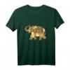 Elefant Yoga T-Shirt mit Ganesha Chakra Tribal Design – Buntes Spirituelles Kleidungsstück für Damen, Herren & Kinder, Perfekt für Yoga, Reisen & Indien-Fans