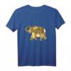 Elefant Yoga T-Shirt mit Ganesha Chakra Tribal Design – Buntes Spirituelles Kleidungsstück für Damen, Herren & Kinder, Perfekt für Yoga, Reisen & Indien-Fans