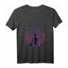 Damen Namaste Yoga & Meditation Kleidung mit V-Ausschnitt – Spirituelles T-Shirt für Ruhe, Liebe und Frieden