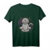 Lustiges Katzen Yoga T-Shirt mit Miau - Süßes Kawaii Katzenmotiv für Yoga, Meditation & Katzenbesitzer