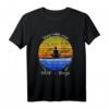 Keep Calm and SUP - Yoga Retro Vintage Design T-Shirt für Wassersportler, Paddler & Yoga Enthusiasten - Perfektes Geschenk für Sommer & Urlaub