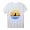 Keep Calm and SUP - Yoga Retro Vintage Design T-Shirt für Wassersportler, Paddler & Yoga Enthusiasten - Perfektes Geschenk für Sommer & Urlaub