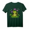 Frosch Hippie Zen Yoga Meditation Namaste Lotus Buddha T-Shirt – Spirituelles Festival-Design für Kinder, Mädchen & Erwachsene