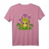 Frosch Hippie Zen Yoga Meditation Namaste Lotus Buddha T-Shirt – Spirituelles Festival-Design für Kinder, Mädchen & Erwachsene