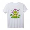 Frosch Hippie Zen Yoga Meditation Namaste Lotus Buddha T-Shirt – Spirituelles Festival-Design für Kinder, Mädchen & Erwachsene