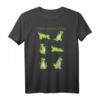 T-Rex Yoga Posen Dinosaurier Achtsamkeit Meditation Meme T-Shirt – Lustiges Geschenk für Yoga-Fans, Nerds & Dinosaurier-Liebhaber
