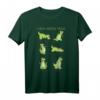 T-Rex Yoga Posen Dinosaurier Achtsamkeit Meditation Meme T-Shirt – Lustiges Geschenk für Yoga-Fans, Nerds & Dinosaurier-Liebhaber