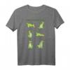 T-Rex Yoga Posen Dinosaurier Achtsamkeit Meditation Meme T-Shirt – Lustiges Geschenk für Yoga-Fans, Nerds & Dinosaurier-Liebhaber