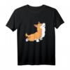 Yoga Corgi Hundetraining T-Shirt – Lustiges Hundemotiv für Corgi-Liebhaber, Mütter, Väter und Hundebesitzer