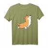 Yoga Corgi Hundetraining T-Shirt – Lustiges Hundemotiv für Corgi-Liebhaber, Mütter, Väter und Hundebesitzer