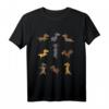 Dackel Yoga T-Shirt – Lustiges Geschenk für Tierliebhaber, Yogafans und Geburtstagskinder