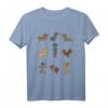 Dackel Yoga T-Shirt – Lustiges Geschenk für Tierliebhaber, Yogafans und Geburtstagskinder