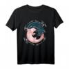Yin Yang Axolotl Yoga T-Shirt - Zen, Meditation & Balance Design, Perfekt als Geschenk für Yoga-Fans, Amphibienliebhaber & Tierfreunde