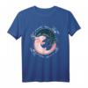 Yin Yang Axolotl Yoga T-Shirt - Zen, Meditation & Balance Design, Perfekt als Geschenk für Yoga-Fans, Amphibienliebhaber & Tierfreunde
