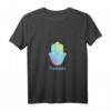 Damen Namaste Yoga T-Shirt - Geschenk für Yoga Fans, Basic V-Ausschnitt, Leichtes und Komfortables Sportshirt