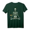 Yoga Skeleton Rainbow Flag Namaste Yogi T-Shirt - Pride & LGBT Support Geschenk für Gay, Lesbisch, Bisexuell & Allies