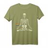 Yoga Skeleton Rainbow Flag Namaste Yogi T-Shirt - Pride & LGBT Support Geschenk für Gay, Lesbisch, Bisexuell & Allies