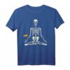 Yoga Skeleton Rainbow Flag Namaste Yogi T-Shirt - Pride & LGBT Support Geschenk für Gay, Lesbisch, Bisexuell & Allies