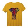 Yoga-Mandala-Elefant Ganesha Stammes-Chakra Farbige Frauen T-Shirt – Spirituelles, buntes Design für Meditation, Yoga & Geschenkideen