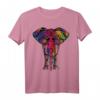 Yoga-Mandala-Elefant Ganesha Stammes-Chakra Farbige Frauen T-Shirt – Spirituelles, buntes Design für Meditation, Yoga & Geschenkideen