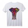 Yoga-Mandala-Elefant Ganesha Stammes-Chakra Farbige Frauen T-Shirt – Spirituelles, buntes Design für Meditation, Yoga & Geschenkideen