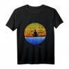 Keep Calm and SUP - Yoga Retro Vintage Design T-Shirt für Wassersportler, Paddleboarding & Yoga Fans, perfektes Geschenk für Surfer und Paddler