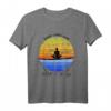Keep Calm and SUP - Yoga Retro Vintage Design T-Shirt für Wassersportler, Paddleboarding & Yoga Fans, perfektes Geschenk für Surfer und Paddler