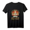 Humorvolles Yoga T-Shirt - Peace, Love, Light & A Little Go F Yourself im Vintage Retro Stil als Geschenk für Yogis und Spirituelle