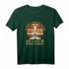 Humorvolles Yoga T-Shirt - Peace, Love, Light & A Little Go F Yourself im Vintage Retro Stil als Geschenk für Yogis und Spirituelle