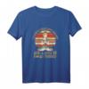 Humorvolles Yoga T-Shirt - Peace, Love, Light & A Little Go F Yourself im Vintage Retro Stil als Geschenk für Yogis und Spirituelle
