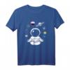 Astronaut Meditating LGBT-Q Funny Yoga Zen Ally Pride Flag T-Shirt – Unterstütze Gleichheit & Feiere Pride Month mit Humor