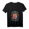 Damen Yoga T-Shirt mit V-Ausschnitt – Peace, Love & Light, lustiges Tattoo-Design, perfektes Geschenk für Yogis & Yoginis