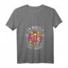 Damen Yoga T-Shirt mit V-Ausschnitt – Peace, Love & Light, lustiges Tattoo-Design, perfektes Geschenk für Yogis & Yoginis