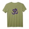 Om Zeichen für Goa und Psytrance in Pixel Style T-Shirt – Stylisches Festival-Shirt für Musikliebhaber