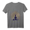 Damen Yoga & Meditation Kleidung mit Namaste - V-Ausschnitt T-Shirt in Größen S-XXXL für Ruhe, Liebe & Frieden