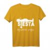 Lustiges Yoga-Geschenk & Spanische Siesta T-Shirt für Entspannung, Meditation & Humor – Perfekt für Yoga-Lehrer & Spirituelle
