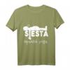 Lustiges Yoga-Geschenk & Spanische Siesta T-Shirt für Entspannung, Meditation & Humor – Perfekt für Yoga-Lehrer & Spirituelle