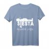 Lustiges Yoga-Geschenk & Spanische Siesta T-Shirt für Entspannung, Meditation & Humor – Perfekt für Yoga-Lehrer & Spirituelle