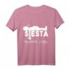 Lustiges Yoga-Geschenk & Spanische Siesta T-Shirt für Entspannung, Meditation & Humor – Perfekt für Yoga-Lehrer & Spirituelle