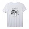 40 Geburtstag Cat Yoga Kaffee Fun T-Shirt – Lustiges Yoga Kaffee Design für Cat Lover, Yogis & Kaffeefans, ideales Geschenk für Yoga, Fitness & Alltag