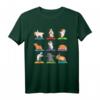 Meerschweinchen-Yoga-Position Workout-Geschenk T-Shirt – Lustiges Tier- und Yoga-Design für Tierliebhaber & Workout-Fans