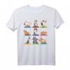 Meerschweinchen-Yoga-Position Workout-Geschenk T-Shirt – Lustiges Tier- und Yoga-Design für Tierliebhaber & Workout-Fans