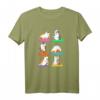 Meerschweinchen Baby Yoga T-Shirt für Kinder und Frauen – Lustige Yoga Kleidung & Geschenk für Meerschweinchenliebhaber und Anfänger