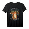 Eichhörnchen Design Nutsmaste Yoga Meditation Retro Vintage T-Shirt – Perfekt für Natur- und Gartenliebhaber, Kinder & Geschenke