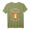 Eichhörnchen Design Nutsmaste Yoga Meditation Retro Vintage T-Shirt – Perfekt für Natur- und Gartenliebhaber, Kinder & Geschenke
